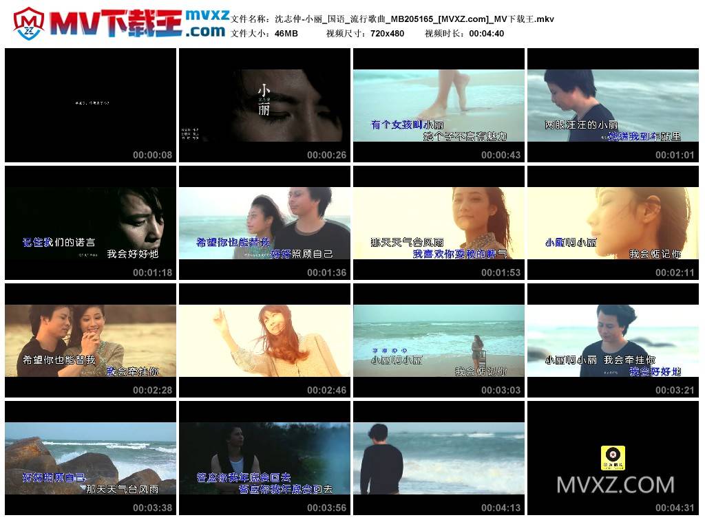 沈志仲-小丽_国语_流行歌曲_MB205165